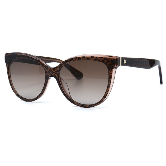 KATE SPADE DAESHA/S 305 BROWN PATTERN GRADIENT AUTHENTIC SUNGLASSES - Picture 9 of 12